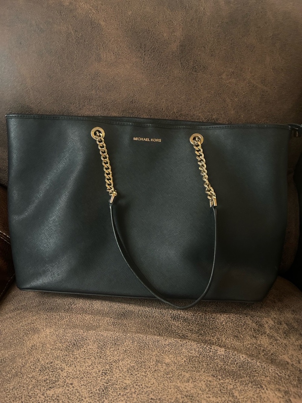 Large Michael Kors Black Never-full Tote